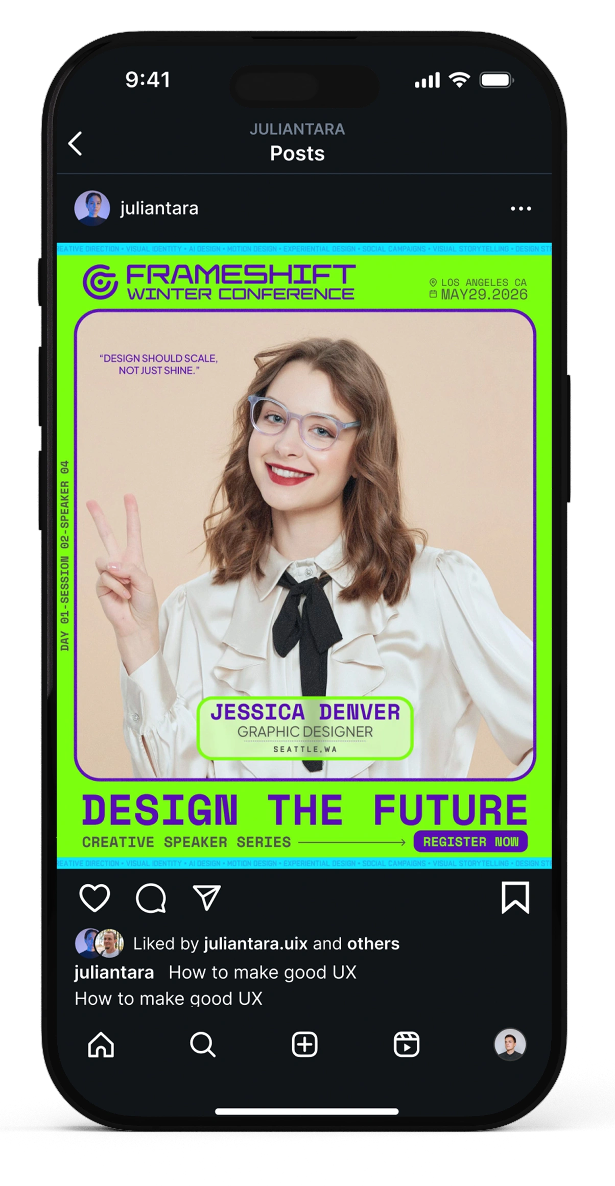 Frameshift — Instagram Mockup 01