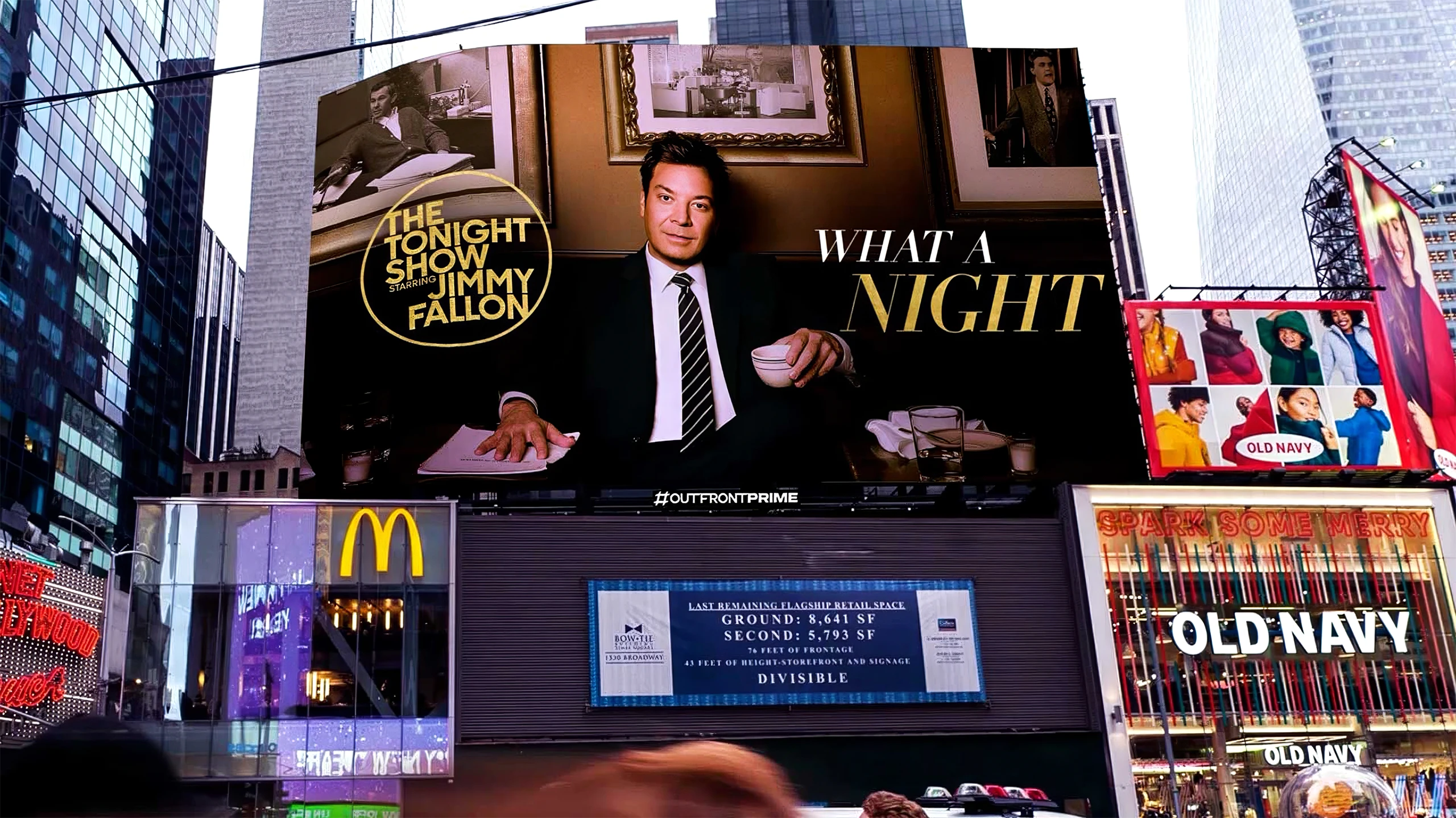 Jimmy Fallon — Tonight Show Times Square DOOH